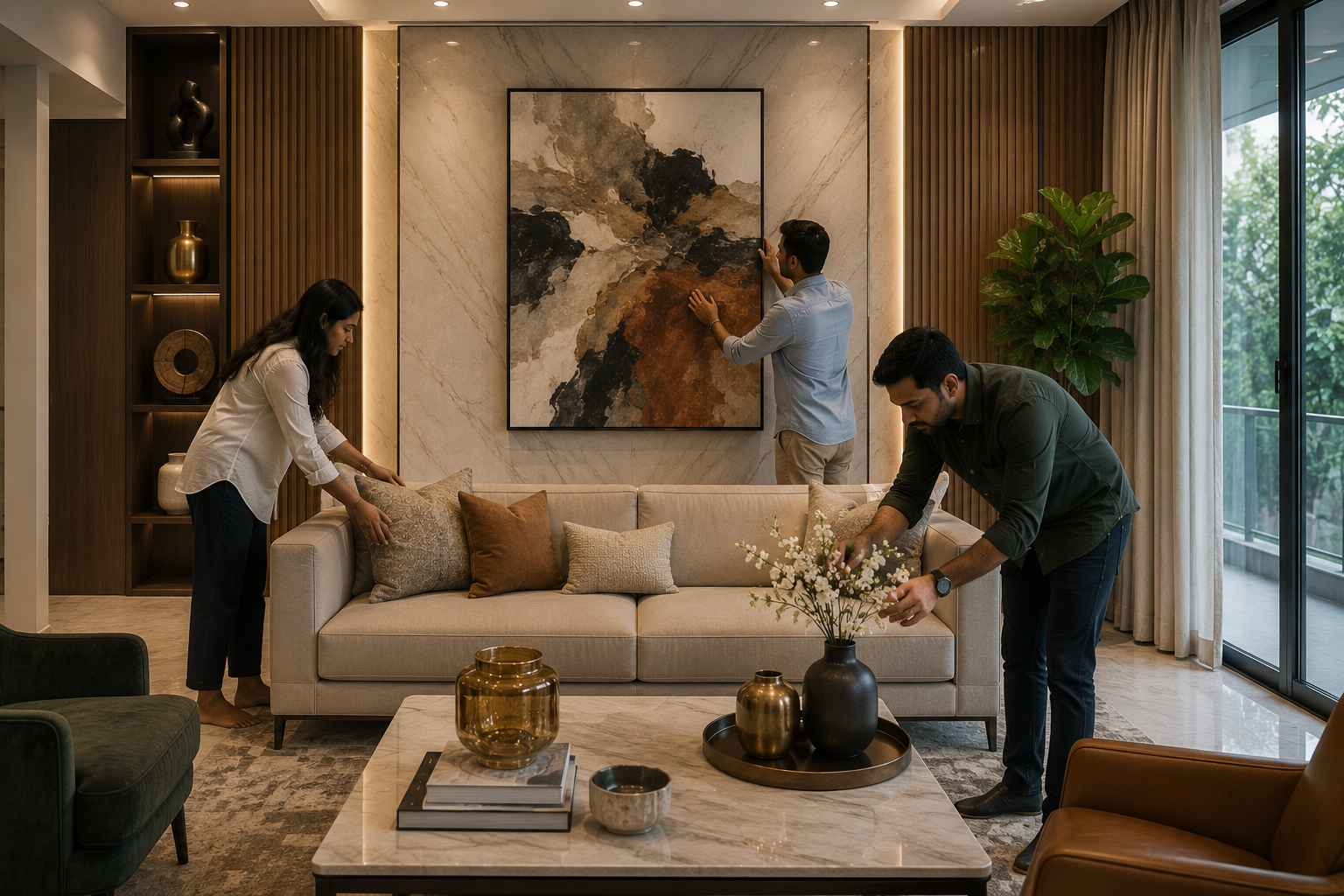 Premium Loose Furnishings Installation